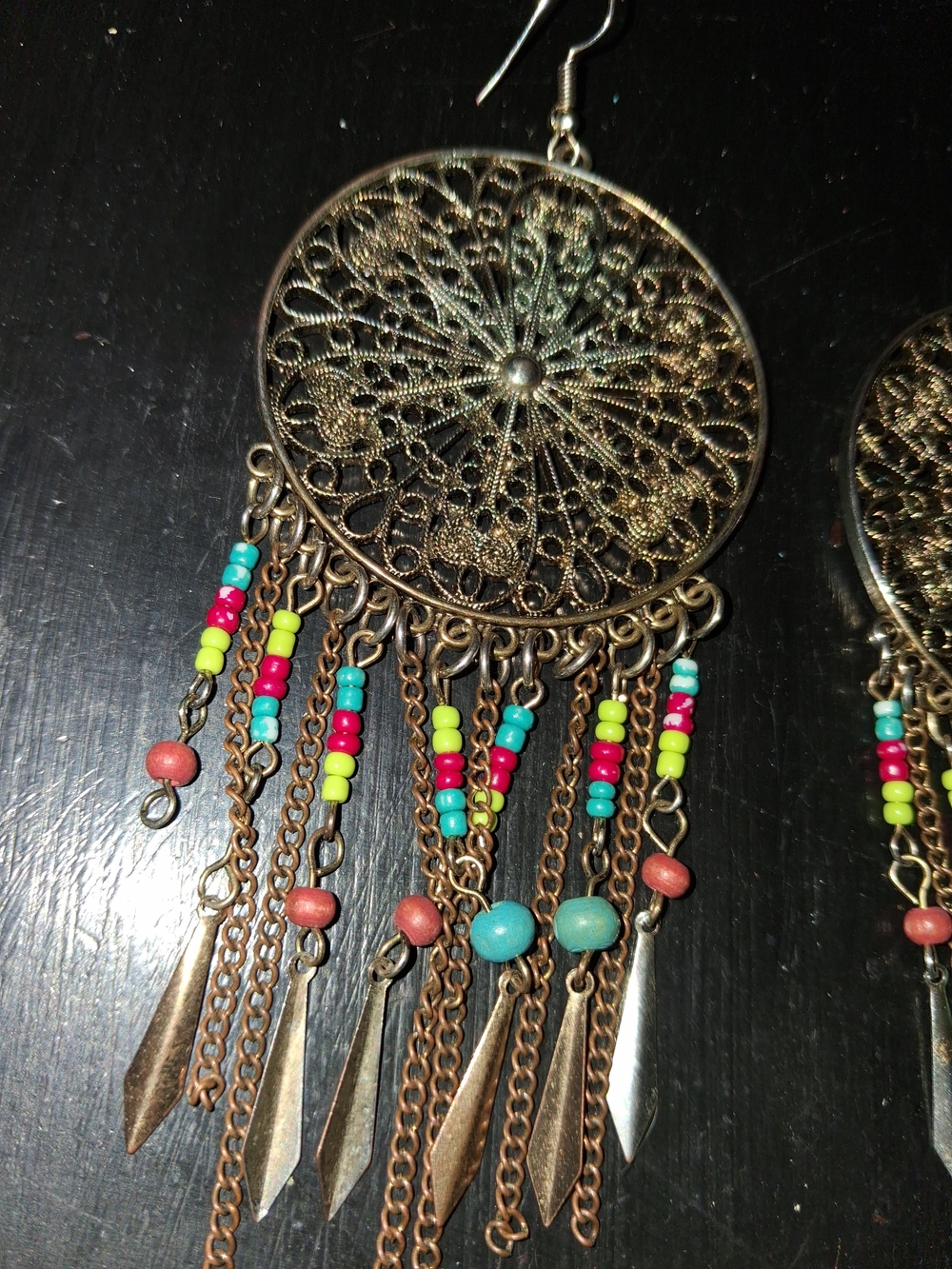 Aretes Boho Vintage 💐